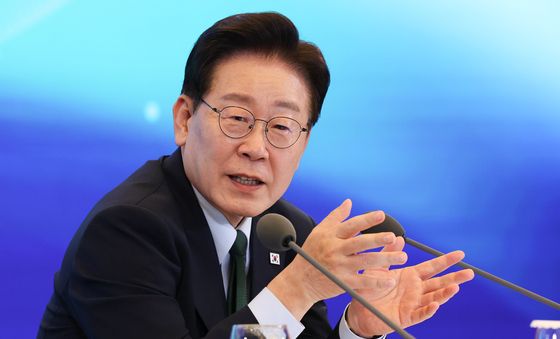 한국형 녹색대전환 전략 국민보고회 발언하는 이재명 대통령