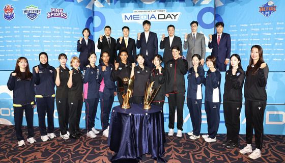 새 시즌 출사표 던지는 여자 프로배구