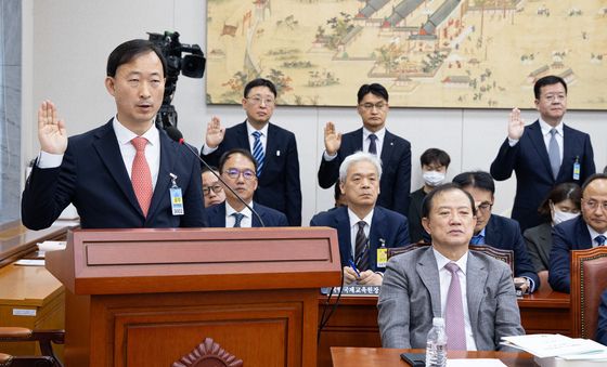 [국감] 교육위 국정감사 일반증인 선서