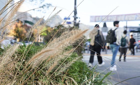 찬 바람 부는 서울 출근길