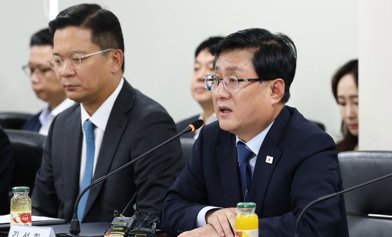 협약식 모두발언하는 김성환 장관
