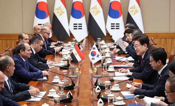 한·이집트 확대 회담