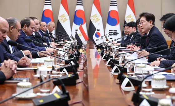 이재명 대통령, 한·이집트 정상회담