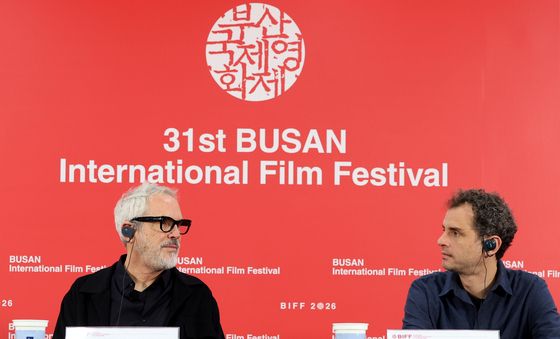BIFF 찾은 알폰소 쿠아론 감독과 쿠아론 감독