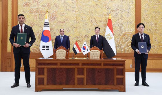 한·이집트, 조선 협력 양해각서 체결