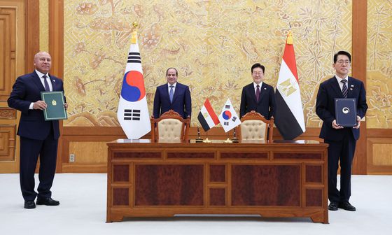 한·이집트, 해양 협력 양해각서 체결