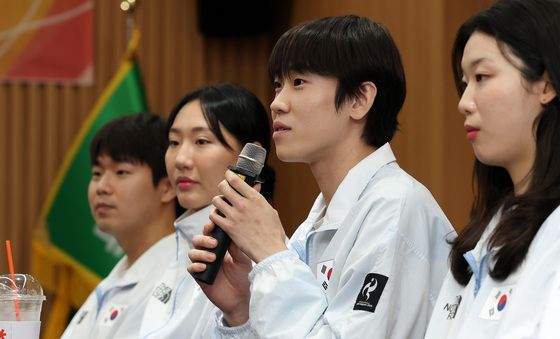 아시안게임 소감 밝히는 도경동