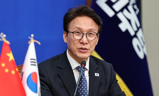 인사말 하는 김민석 민주당대표