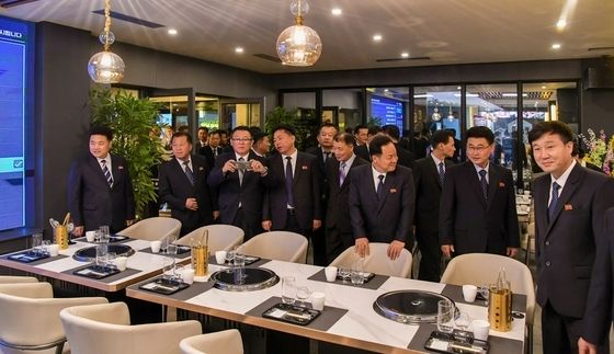北, 모란봉 기슭에 새 불고기 전문식당 준공식