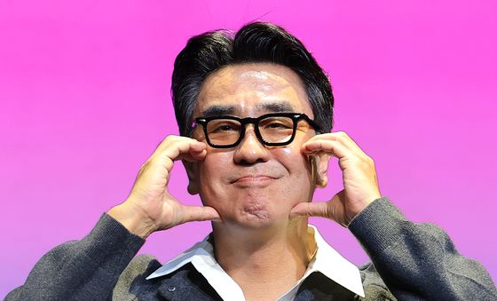 류승룡, 근사한 볼 하트