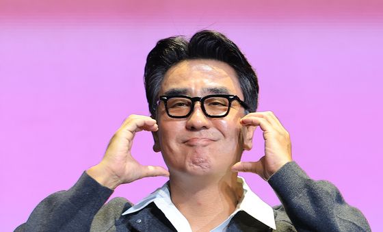 류승룡, 사랑스러운 볼 하트