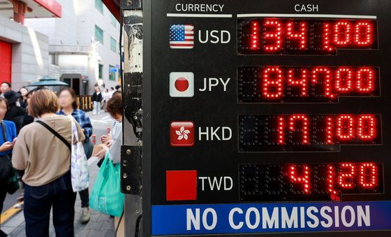 1300원대 안착한 환율
