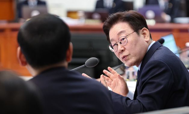 이재명 대통령 '국무회의 발언'