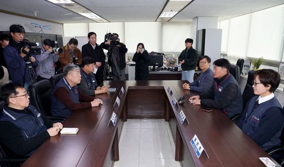 양대노총 위원장 간담회