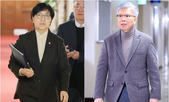 정은경 복지 장관·김택우 대한의사협회장, 보건의료정책심의위원회 회의 참석