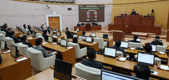 대전시의회, 대전·충남 행정통합에 대한 주민투표 시행 촉구 결의안 가결