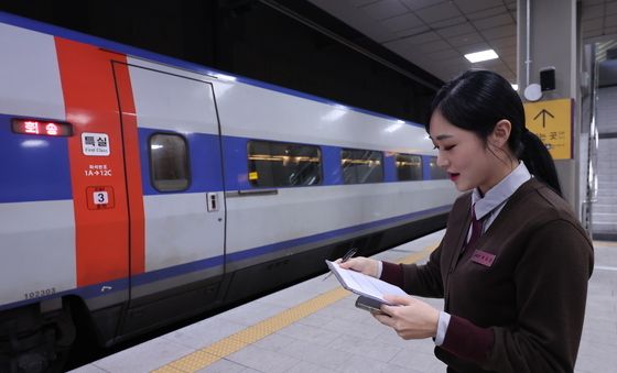 교차운행 안전점검하는 '수서역발 KTX·서울역발 SRT'