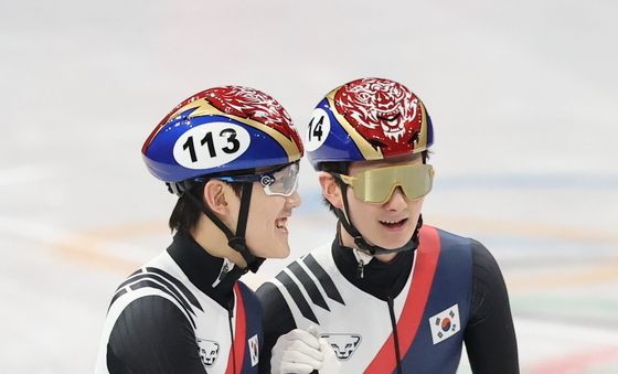 기뻐하는 임종언·신동민