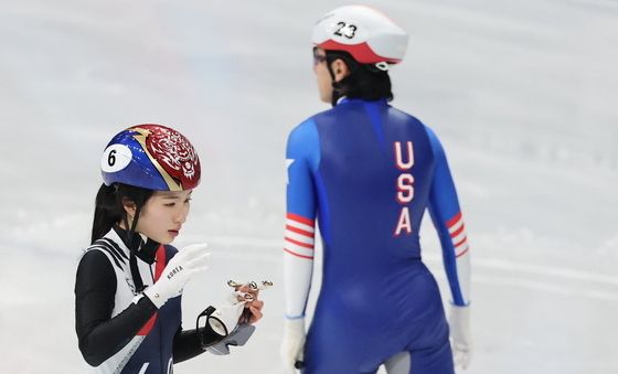 아쉬운 준결승 경기 마친 김길리