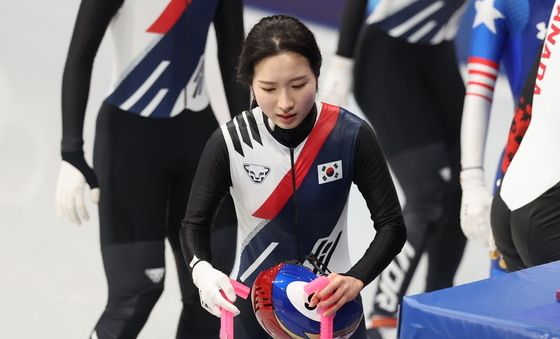 김길리 '아쉬운 마음'