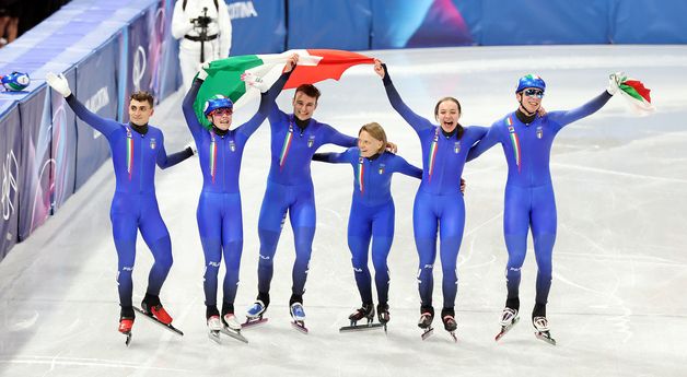 우승의 기쁨 나누는 이탈리아 대표팀