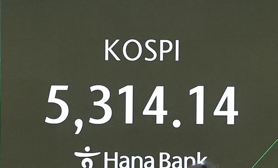 코스피, 장 초반 5,300대 강보합