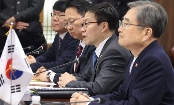 발언하는 여한구 통상교섭본부장