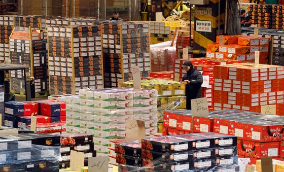 명절 앞둔 가락시장 풍경