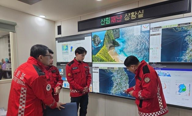 영월국유림관리소 방문한 김인호 산림청장