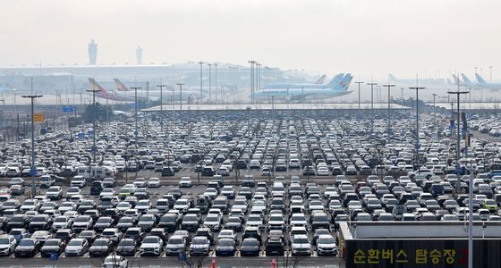 연휴기간 주차난 예상되는 인천공항 2터미널