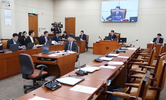 국민의힘 의원들의 빈자리