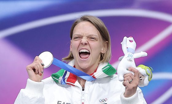 '전설' 아리아나 폰타나, 쇼트트랙 여자 500m 은메달