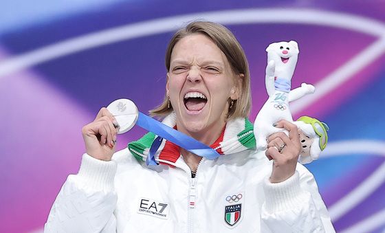 '전설' 아리아나 폰타나, 쇼트트랙 여자 500m 은메달