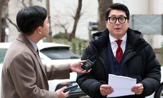 김민석 구의원, 서울경찰청 공공범죄수사대 출석