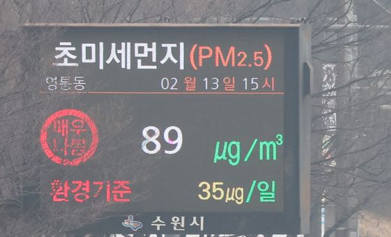 올해 첫 고농도 미세먼지 비상저감조치