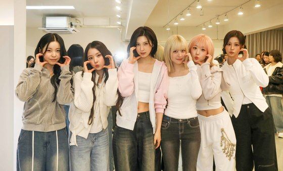 엔믹스 '줌바 함께 즐겨요'