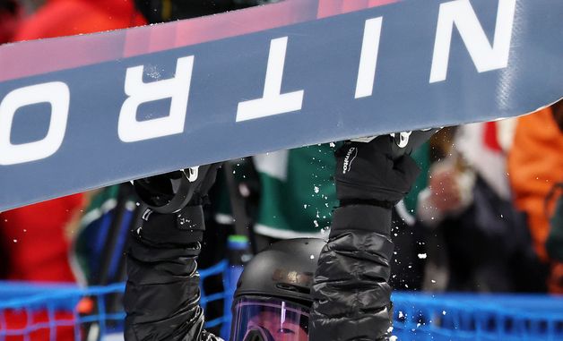 3차 결선 성공 후 환호하는 이채운