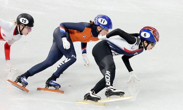 김길리, 내 앞으로 나갈 생각하지 마!