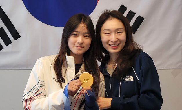 '우상' 최민정 만난 최가온