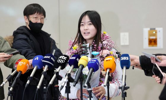 최가온 "할머니 육전·두쫀쿠·마라탕 먹고 싶어요”