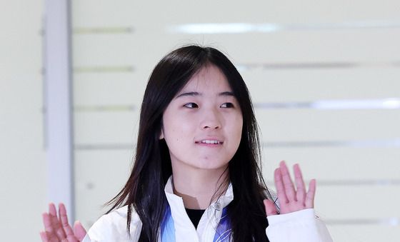 최가온 "한국 들어오자마자 환영해주셔서 실감나고 행복"