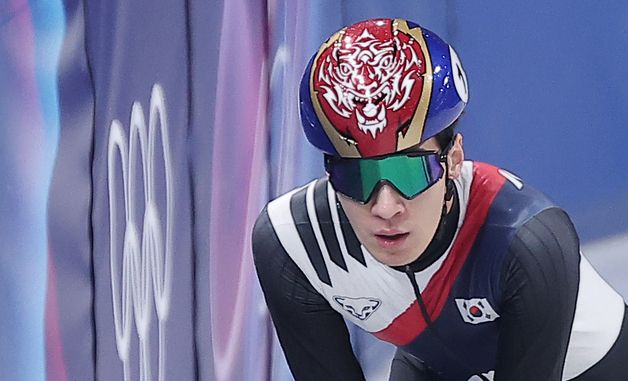 황대헌, 아쉬운 경기