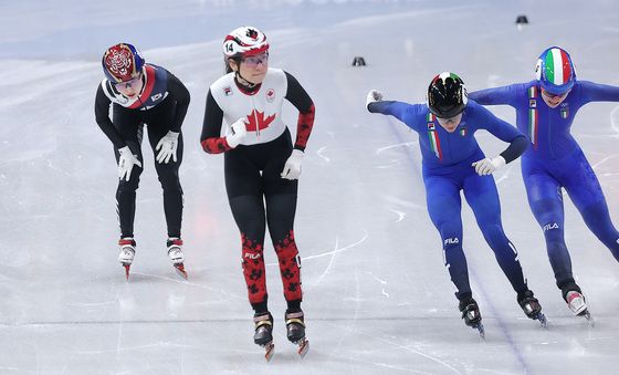 최민정, 역부족