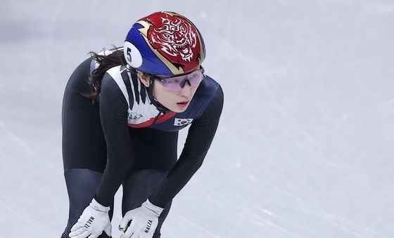 아쉬움 가득한 최민정