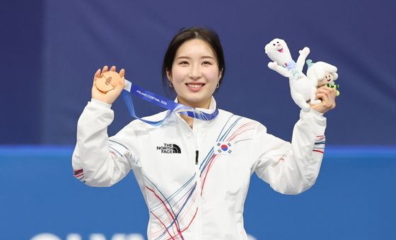 김길리, '동메달 땄어요'