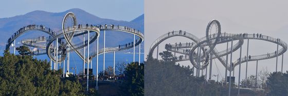 설 연휴 최고의 관광지가 된 스페이스워크