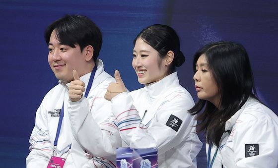 이해인, '시즌 베스트' 엄지척