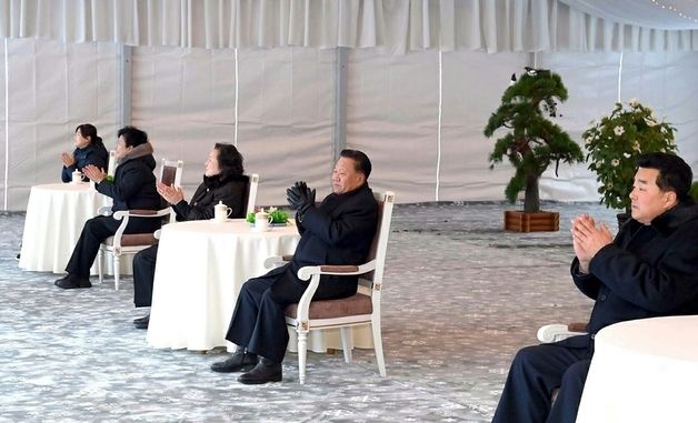 北 '전국스키애호가경기 2026' 참석한 김일국 체육상