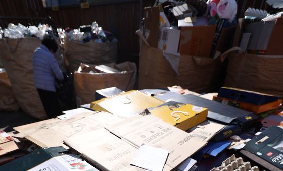 '명절선물은 포장재를 남기고'