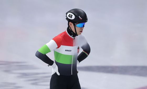 부정출발로 실격 당한 문원준